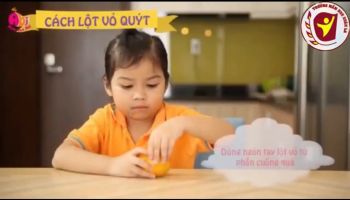 KNS: Rèn trẻ kĩ năng ăn trái cây đúng cách - GV: Hồng Thương